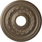 Ekena Millwork Galway Ceiling Medallion (Fits Canopies up to 3 1/4"), 15 3/4"OD x 3 1/4"ID x 1"P, Warm Silver CM15GAWSS - alternate 1